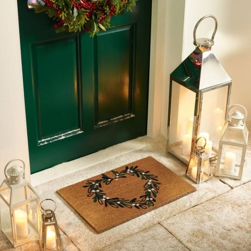 Festive Fun Coir Door Mat – 40x60 cm The Rugs
