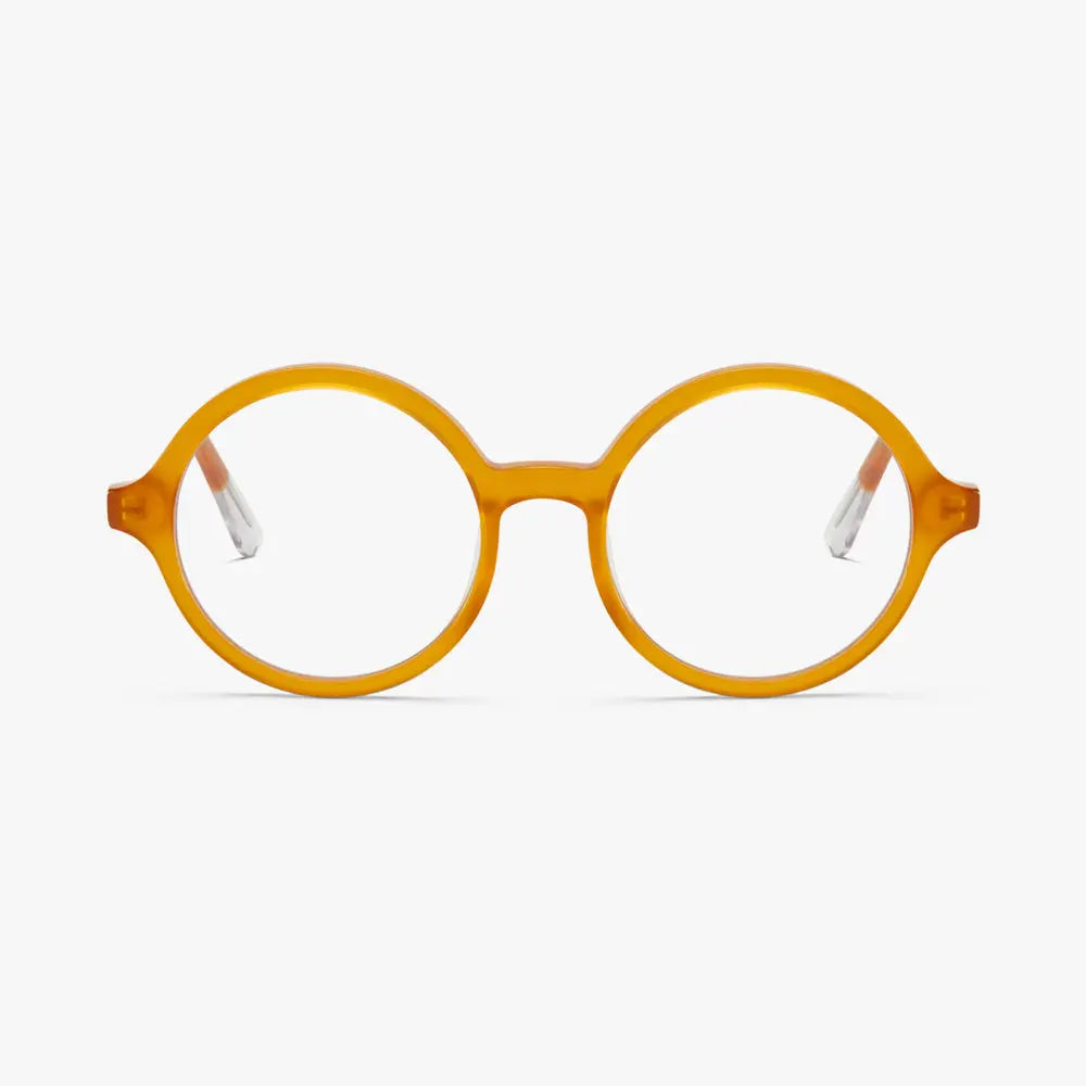 Mustard Chelsea Blue Light Glasses Barner