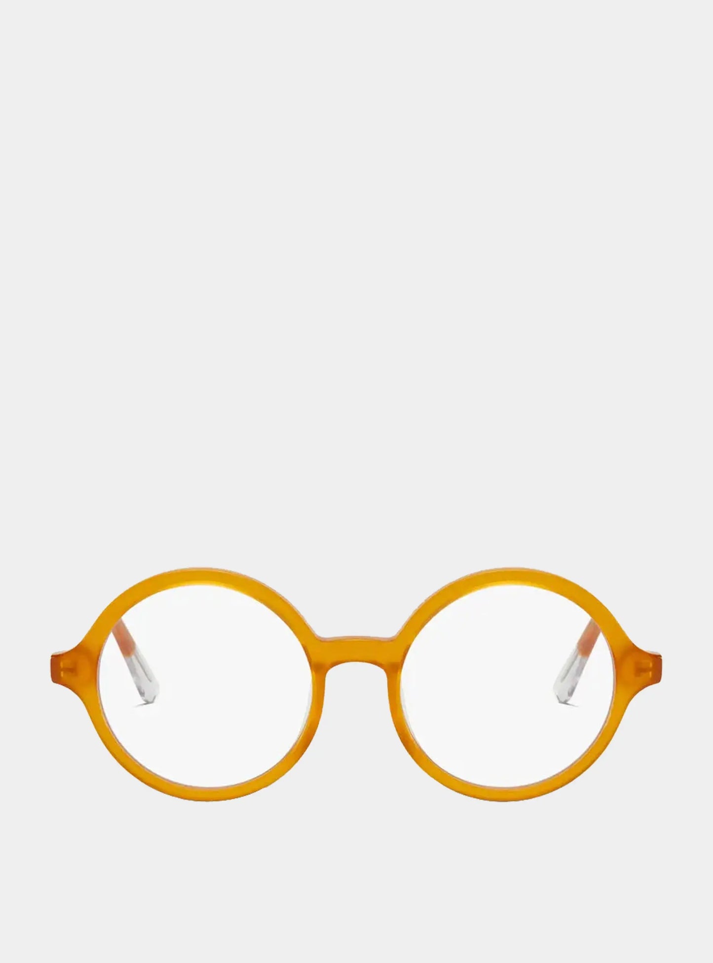 Mustard Chelsea Blue Light Glasses Barner