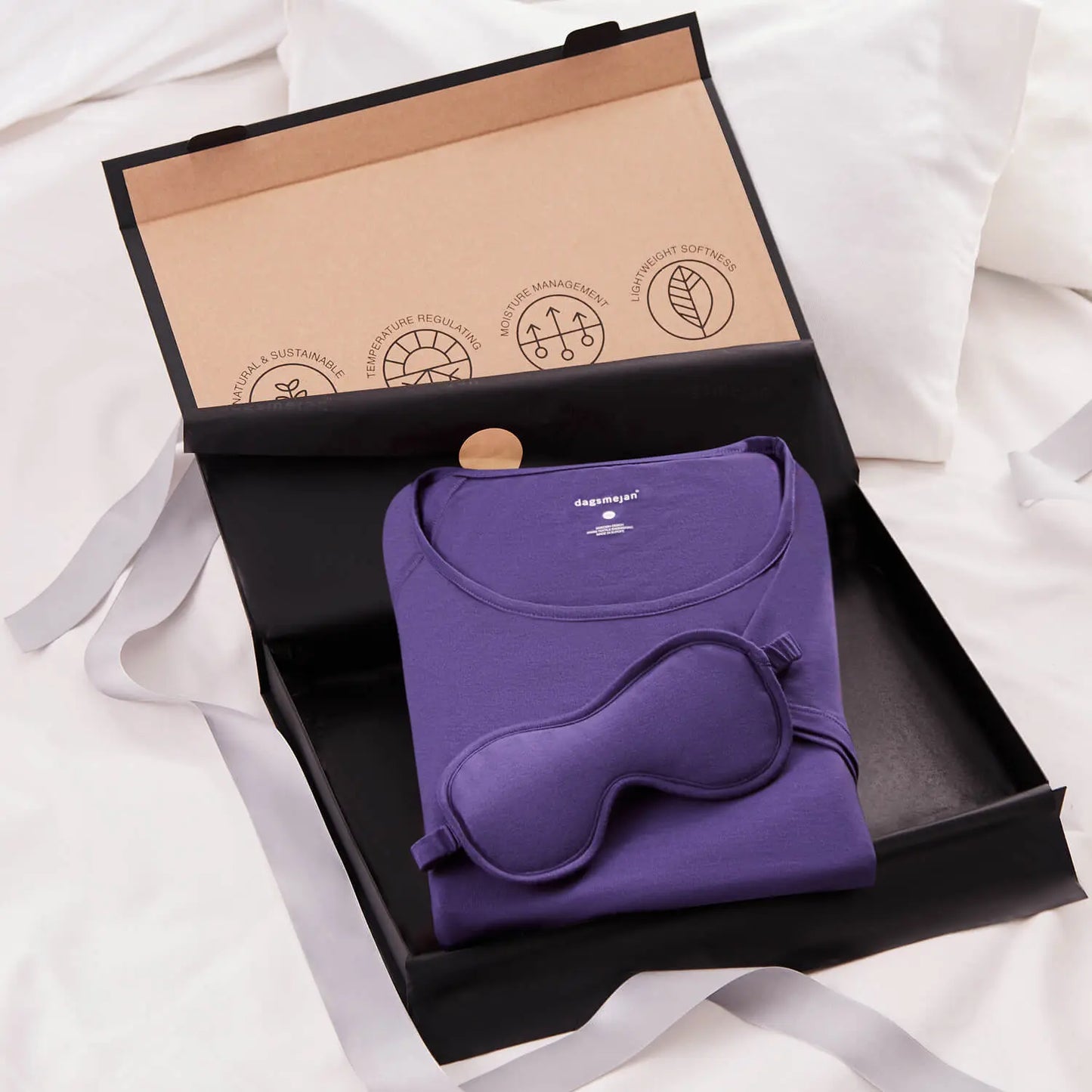 NATTWELL™ Women's Gift Set Sleepshirt - Various Colours Dagsmejan