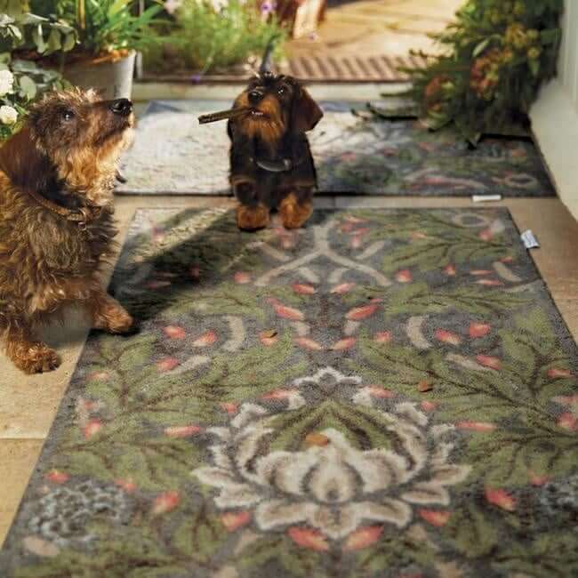 Eco-Friendly Washable Charm-Floral Mat The Rugs