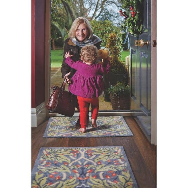 Eco-Friendly Washable Charm-Floral Mat The Rugs