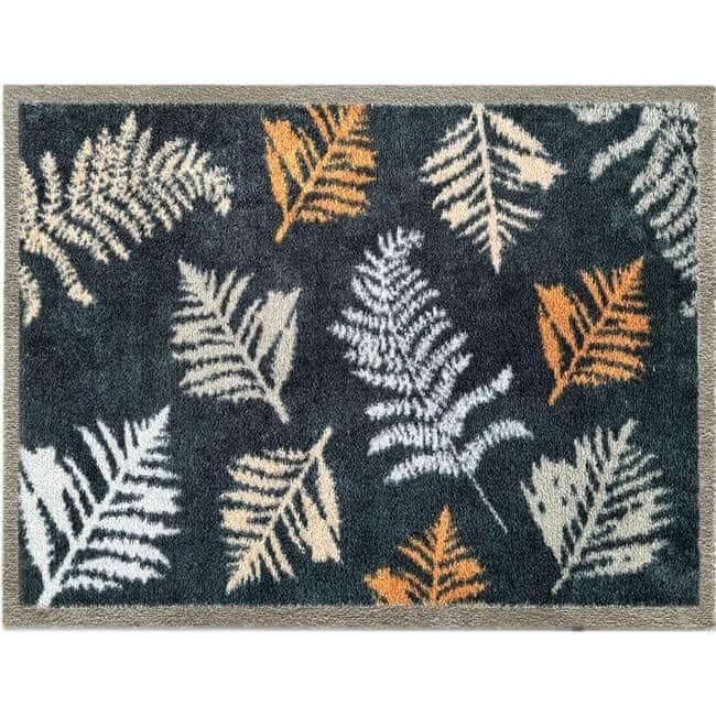 Eco-Friendly Washable Floral Mat The Rugs
