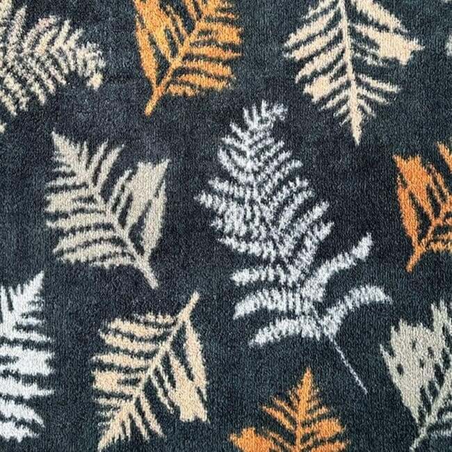 Eco-Friendly Washable Floral Mat The Rugs