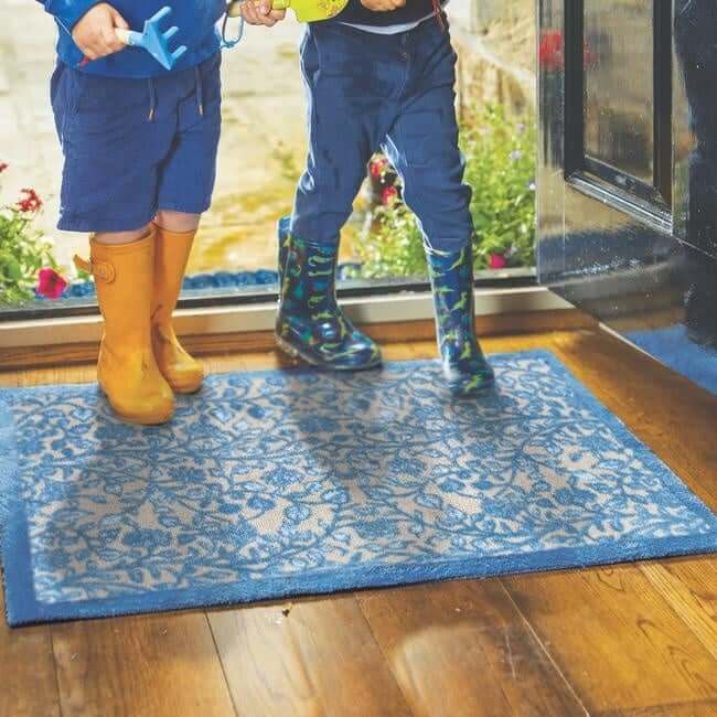 Eco-Friendly Washable Charm-Floral Mat The Rugs