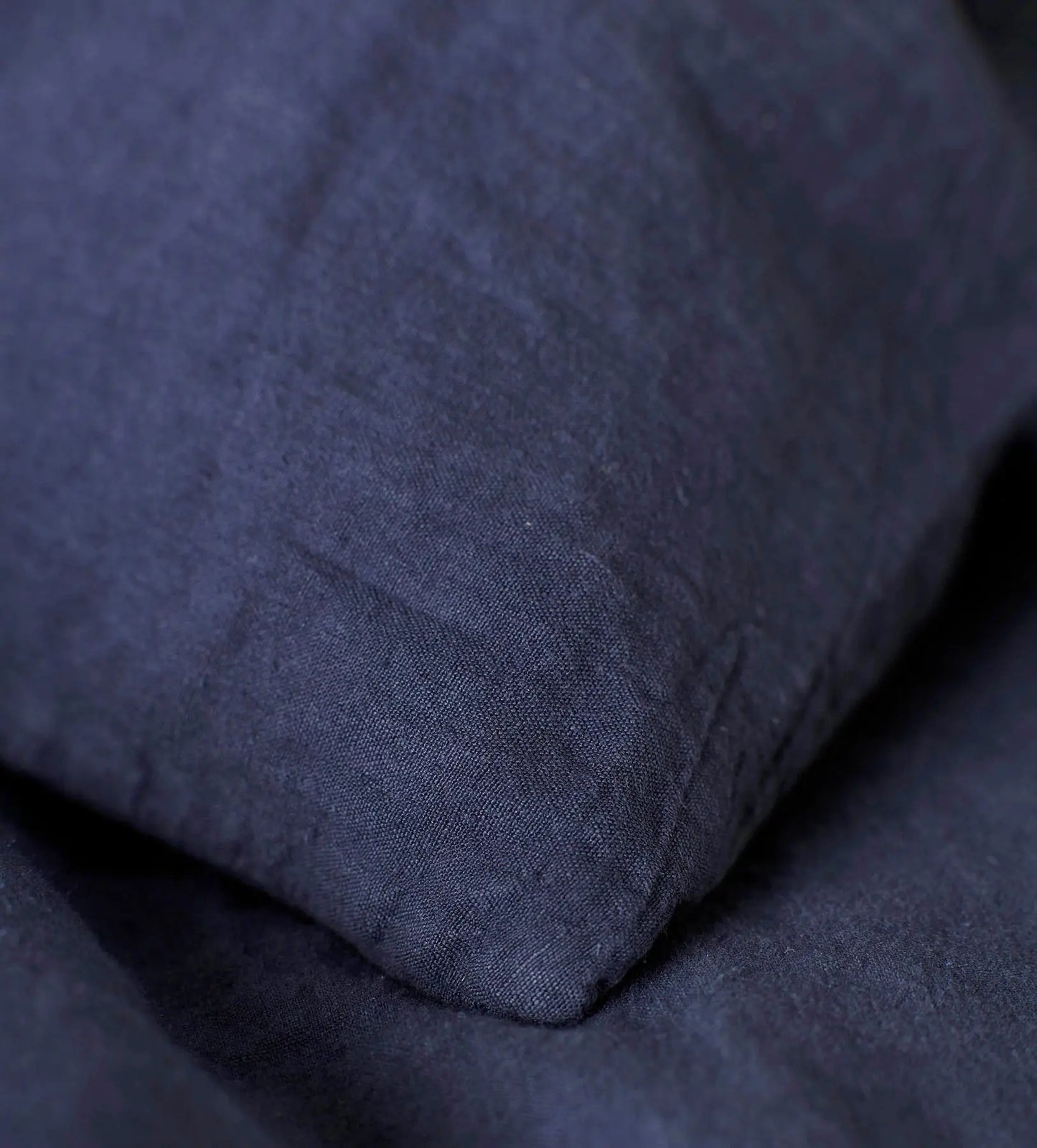 Navy Blue 100% Linen Bed Linen The Secret Linen Store