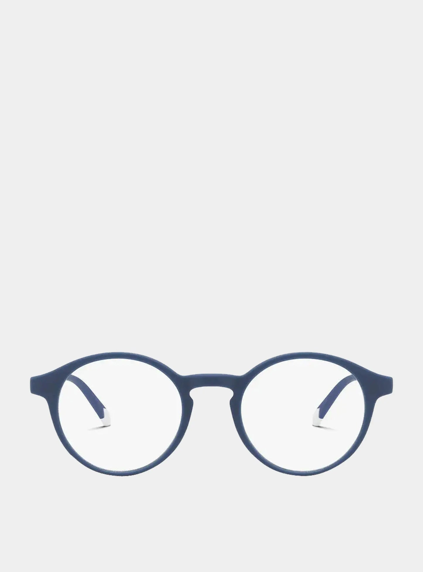 Navy Blue Le Marais Glossy Glasses Barner