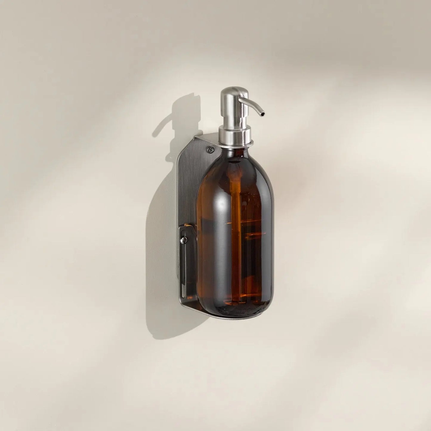 Nickel Single Wall Mounted Soap Dispenser Kuishi