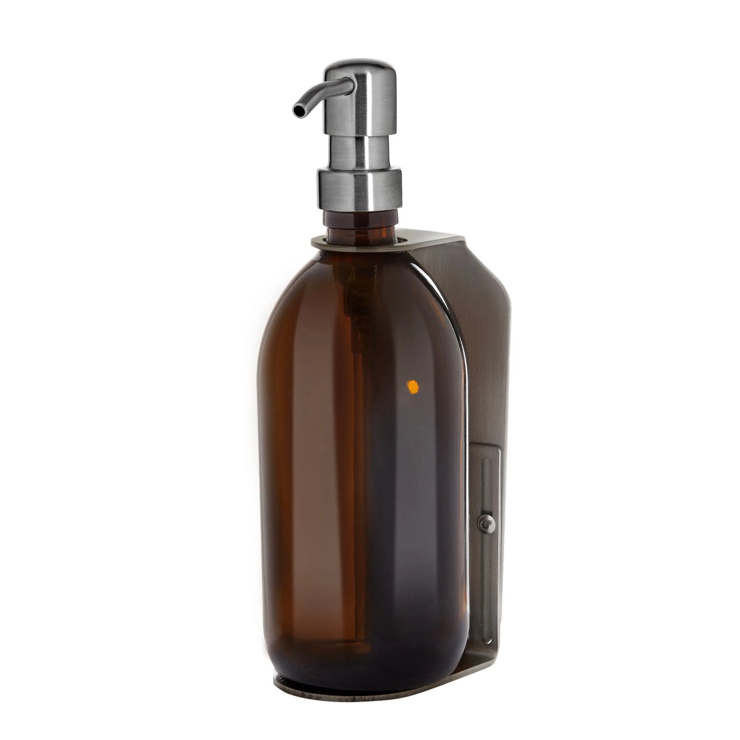 Nickel Single Wall Mounted Soap Dispenser Kuishi