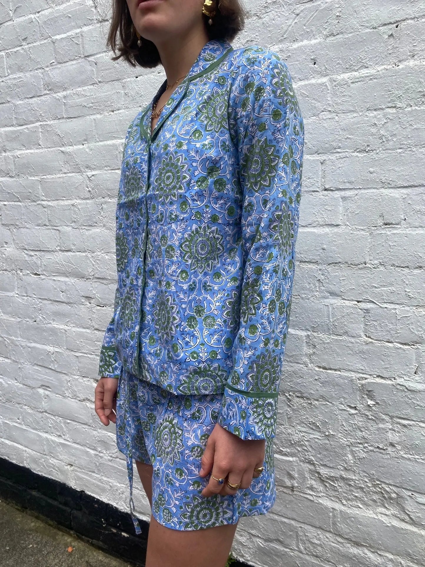 Olive Sky Women's Pyjama Short Set Madder & More