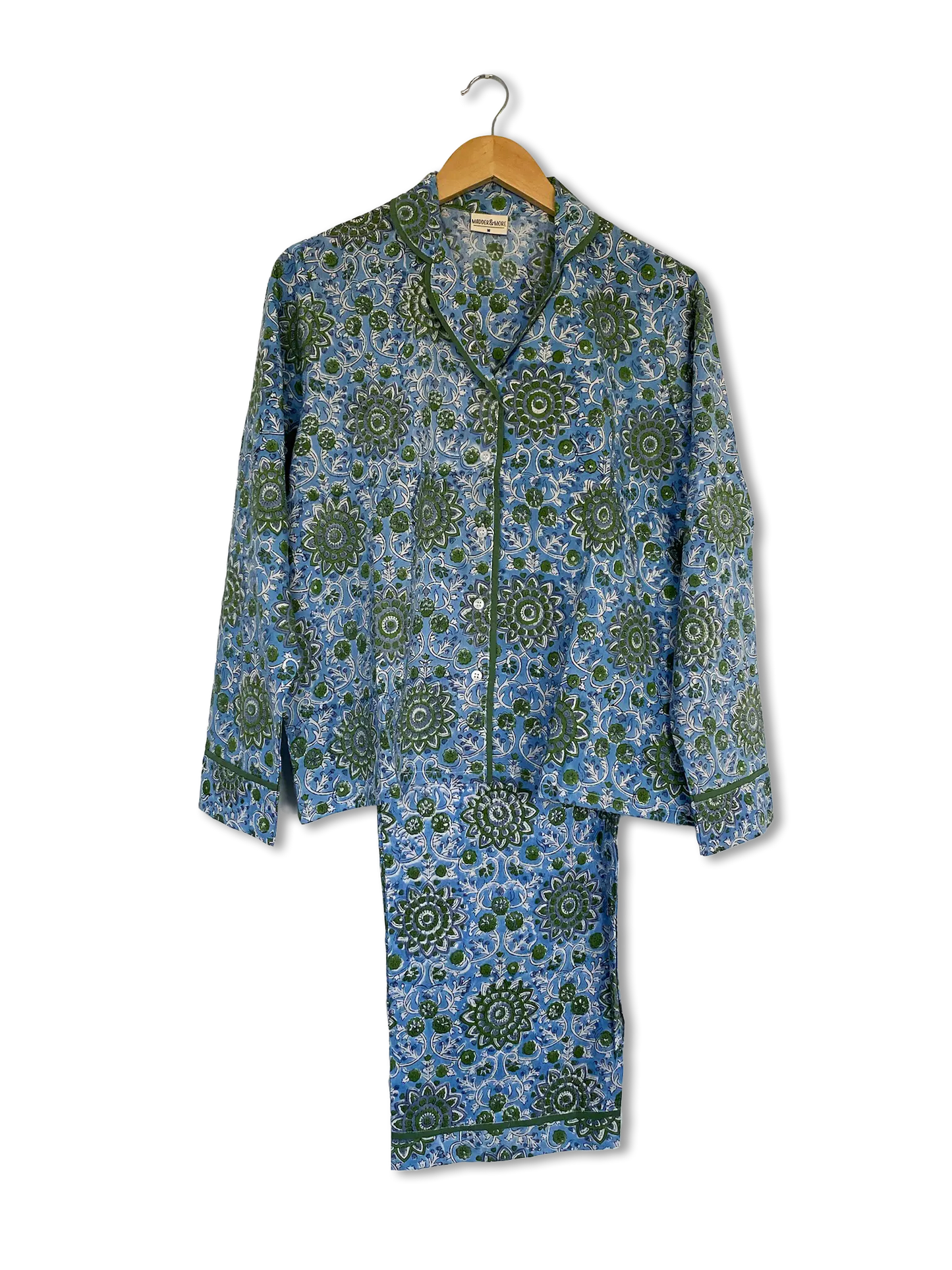 Olive Sky Women's Pyjama Trouser Set Madder & More