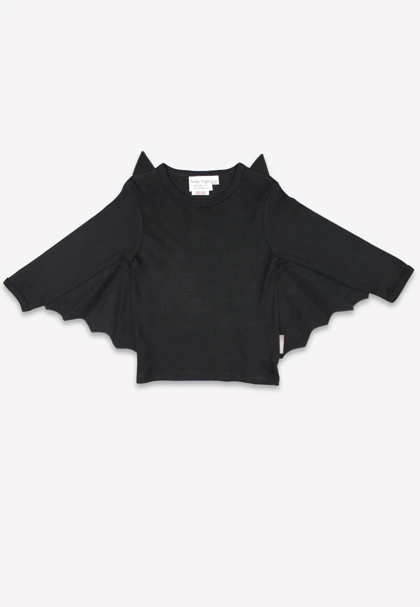 Organic Batwing T-Shirt & Mask Costume Set Toby Tiger