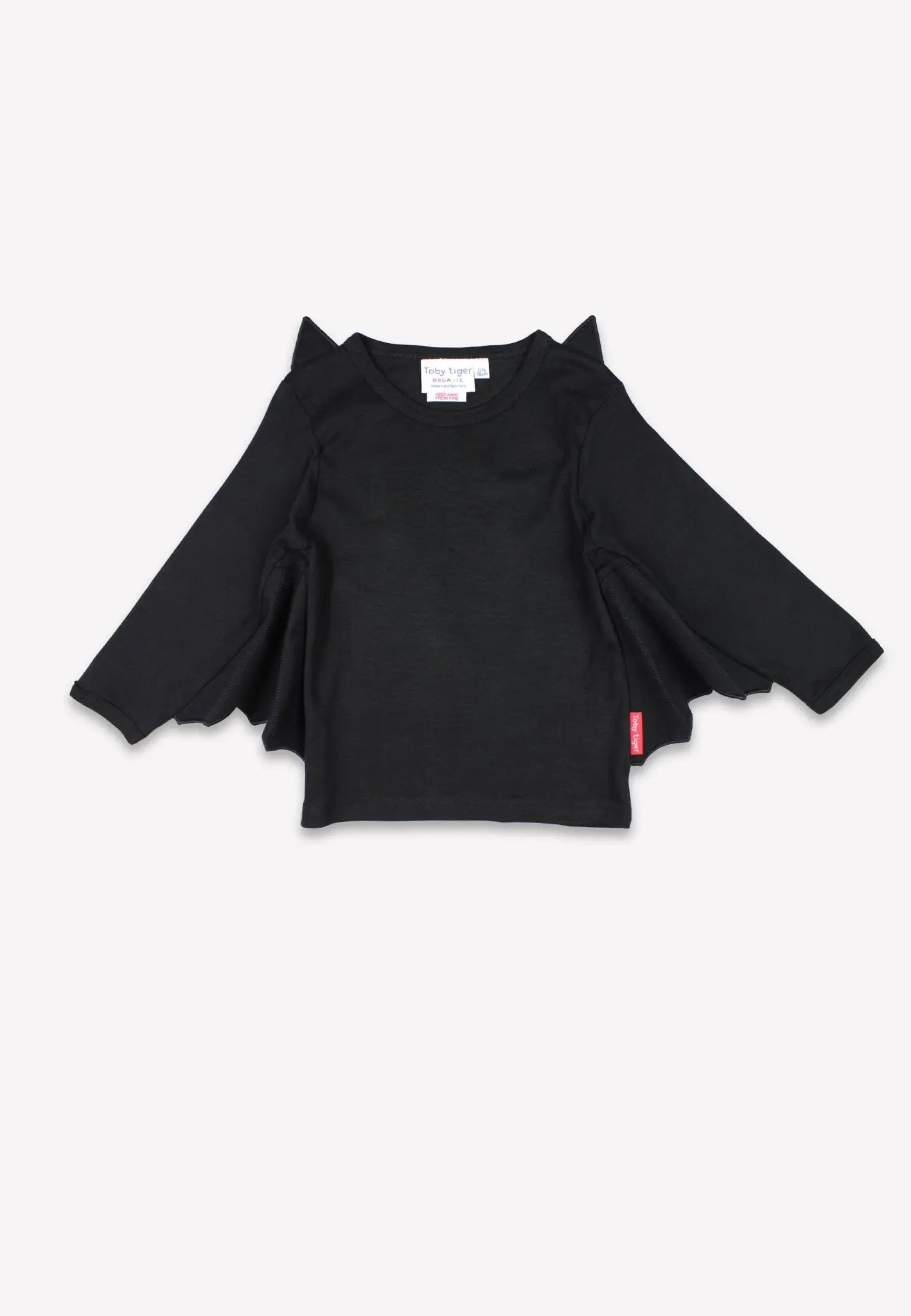 Organic Batwing T-Shirt & Mask Costume Set Toby Tiger