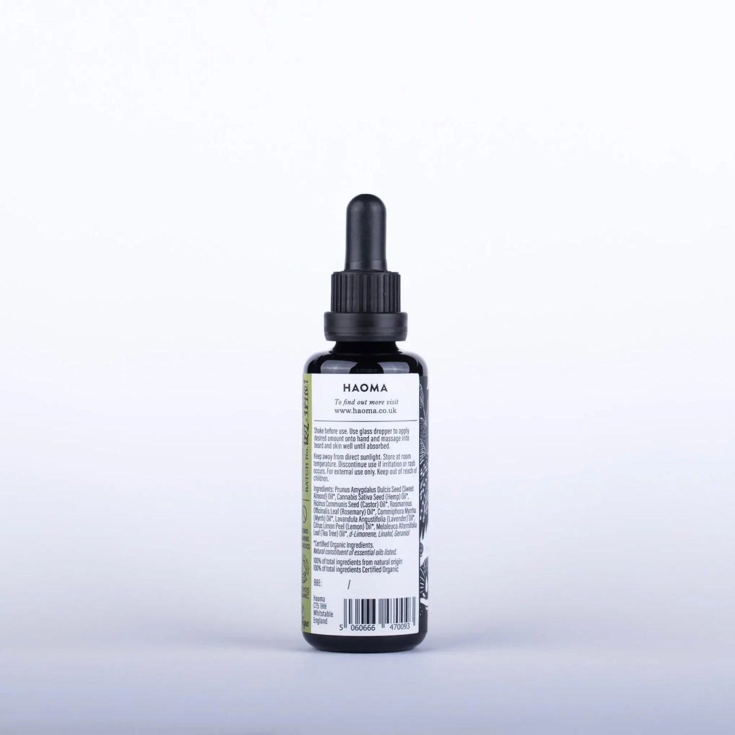 Organic Beard Oil Haoma