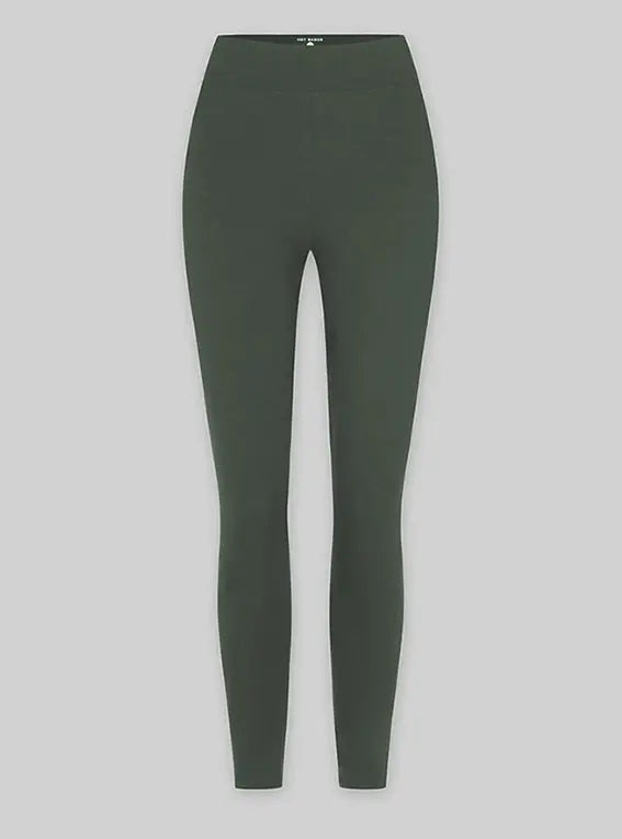 Organic Cotton Leggings, Burnt Olive Pantee