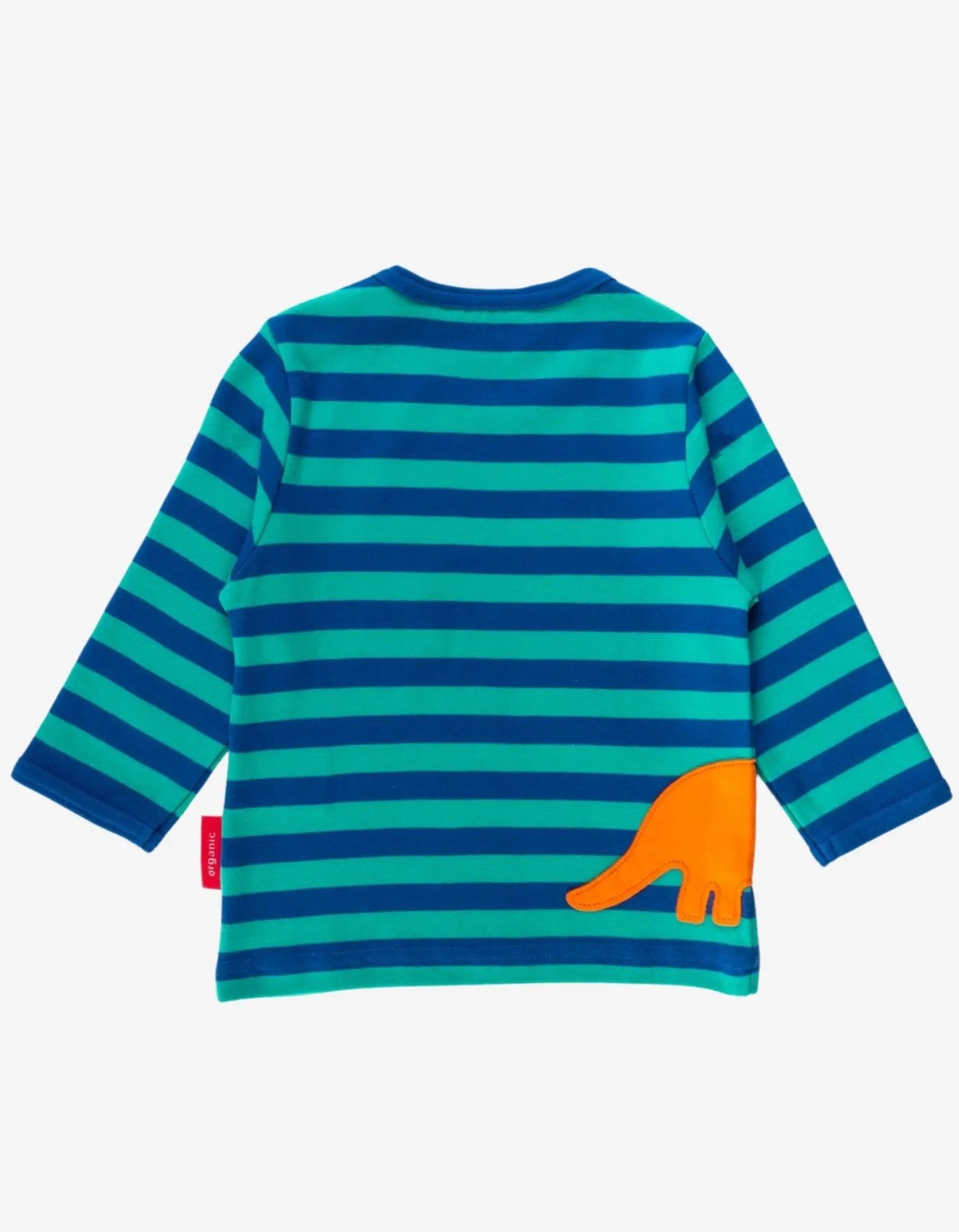 Organic Diplodocus Applique Long-Sleeved T-Shirt Toby Tiger
