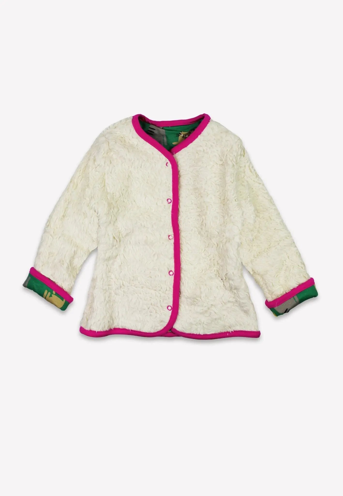 Organic Kitten Print Reversible Jacket Toby Tiger