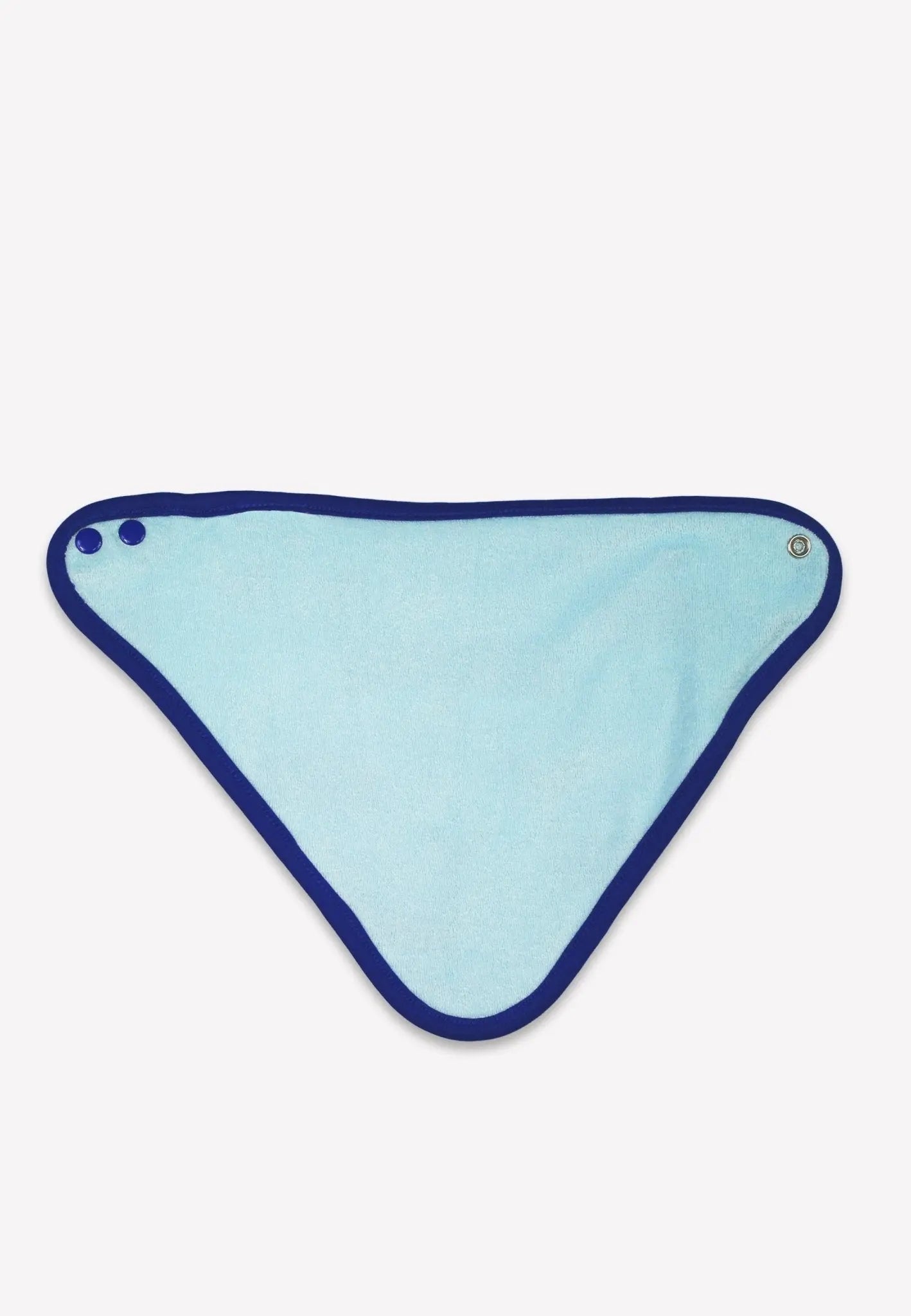 Organic Whale Waves Print Dribble Bib Toby Tiger