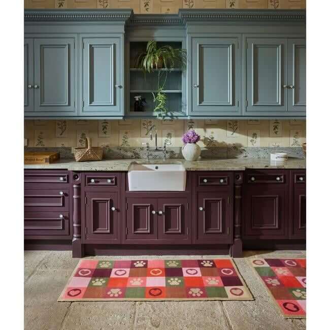 Eco-Friendly Washable Heart Pet Mat The Rugs