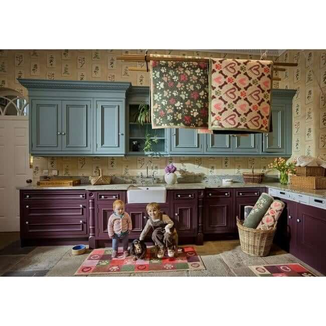 Eco-Friendly Washable Heart Pet Mat The Rugs