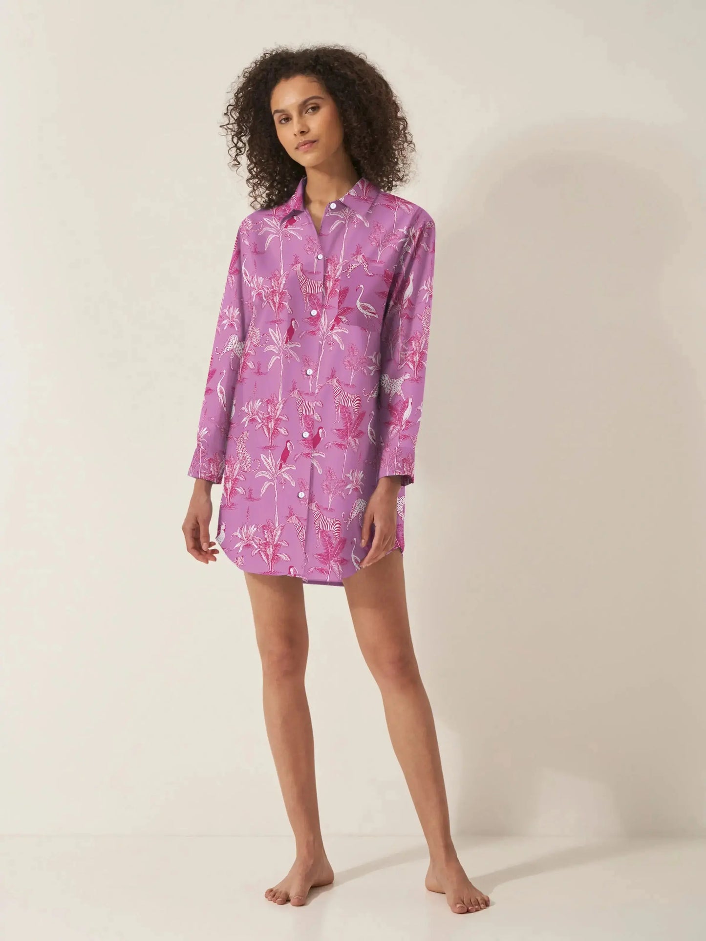 Jungle Women's Organic Cotton Nightshirt Myza