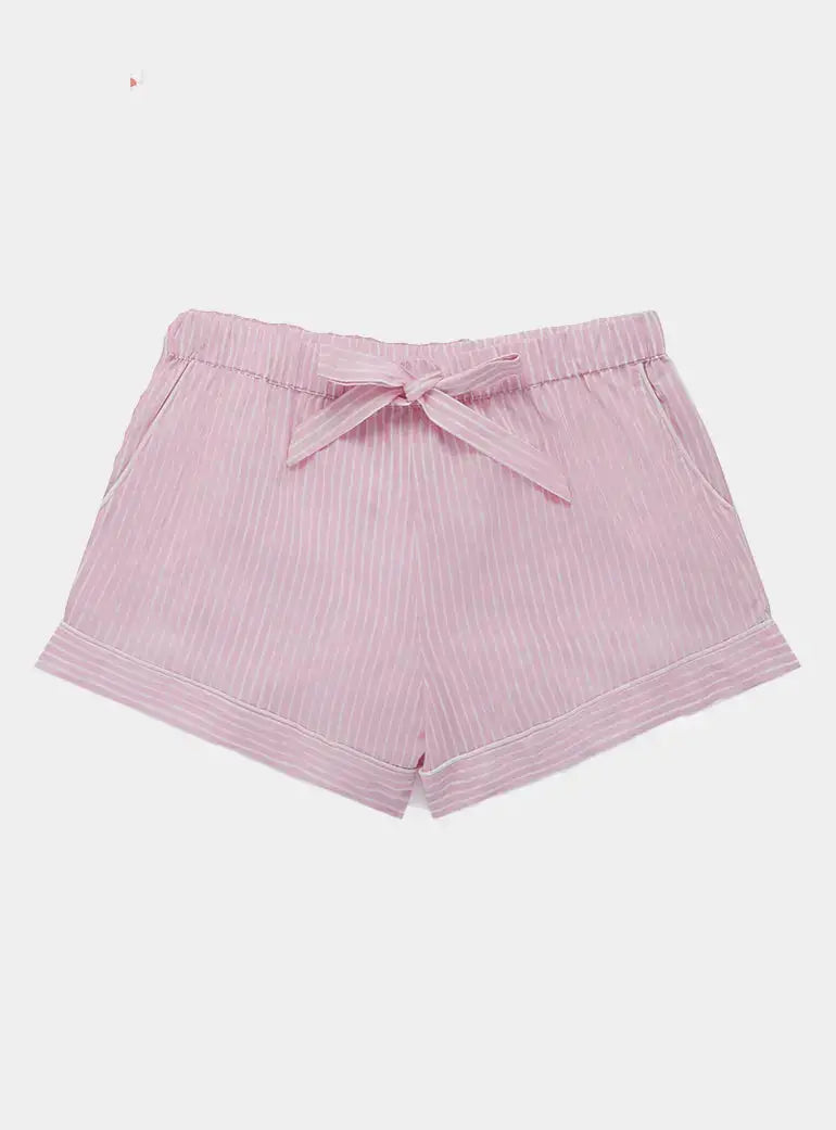 Stripe Women's Organic Cotton Pyjama Shorts Myza