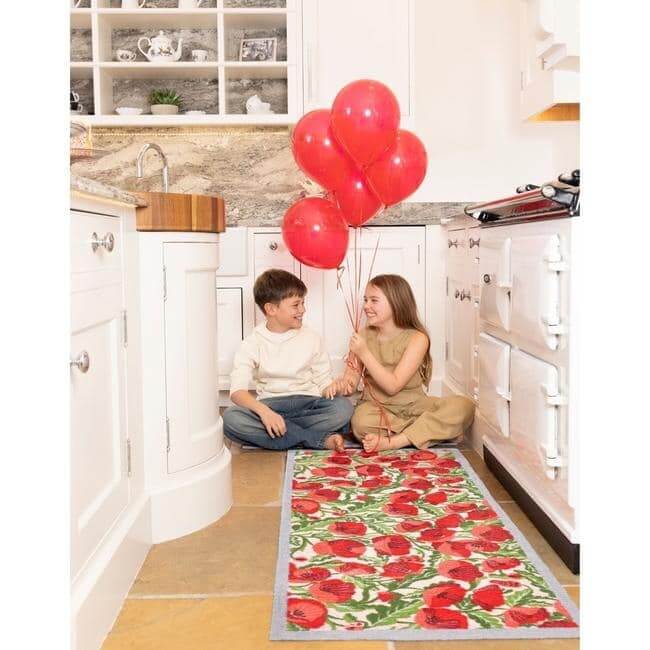 Eco-Friendly Floral-Inspired Mat The Rugs