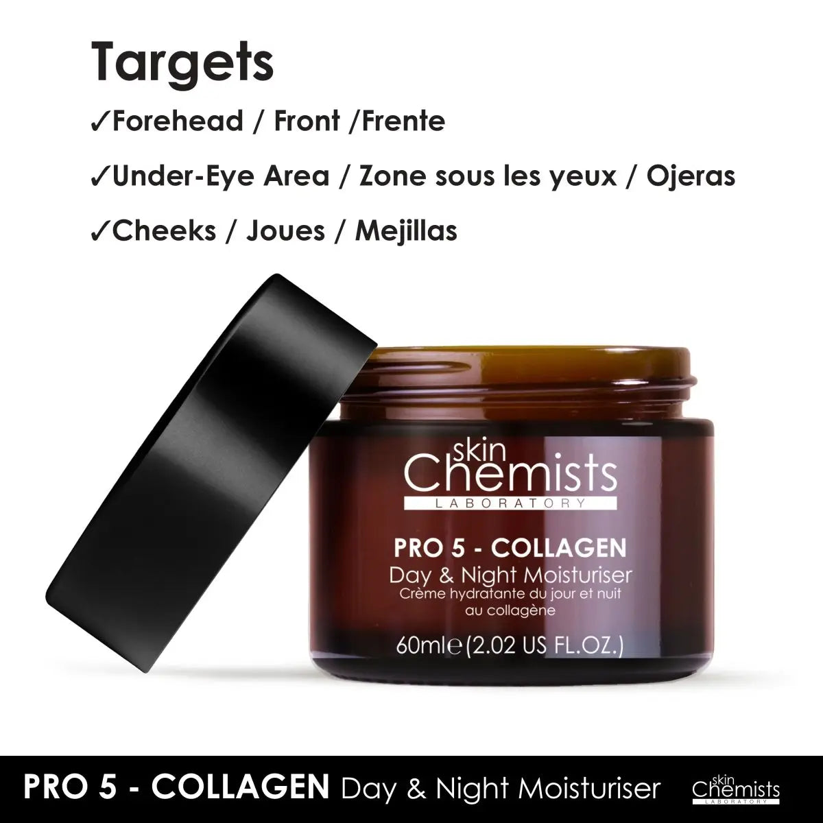 Pro-5 Collagen Day And Night Moisturiser 60ml skinChemists