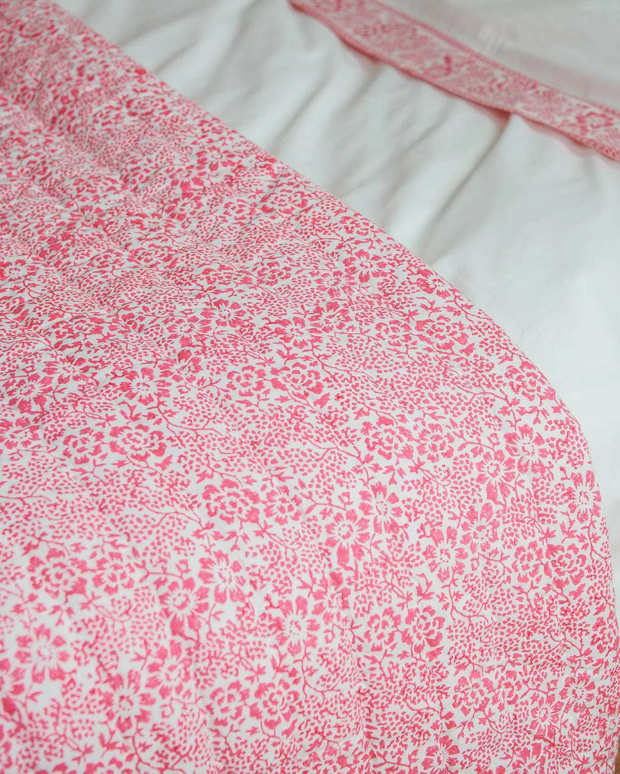 Provence Floral King-Size Quilt Lulu and Nat