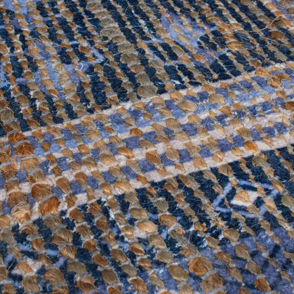 Rana Traditional Printed Jute Rug Dunelm