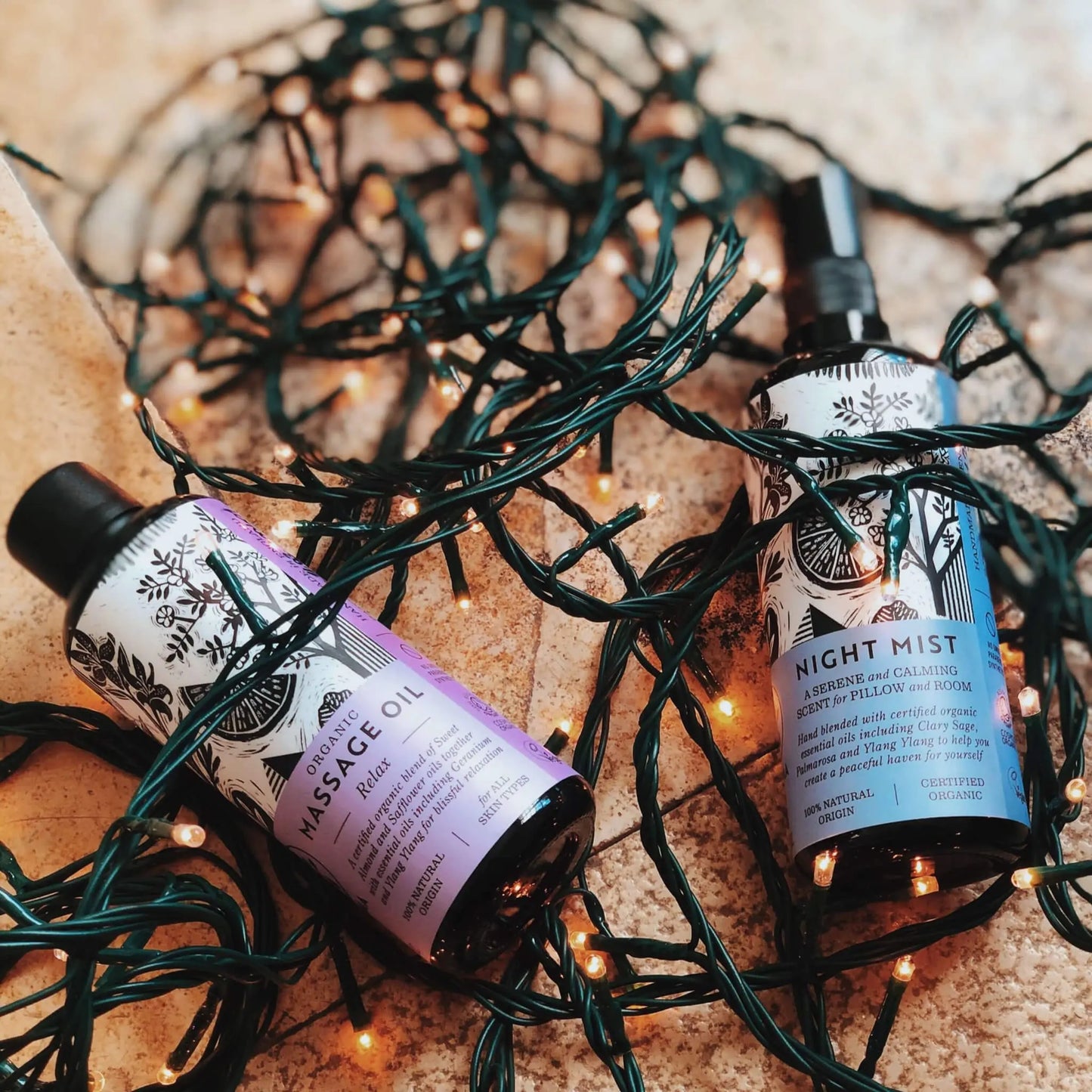 Relax Organic Massage Oil Haoma