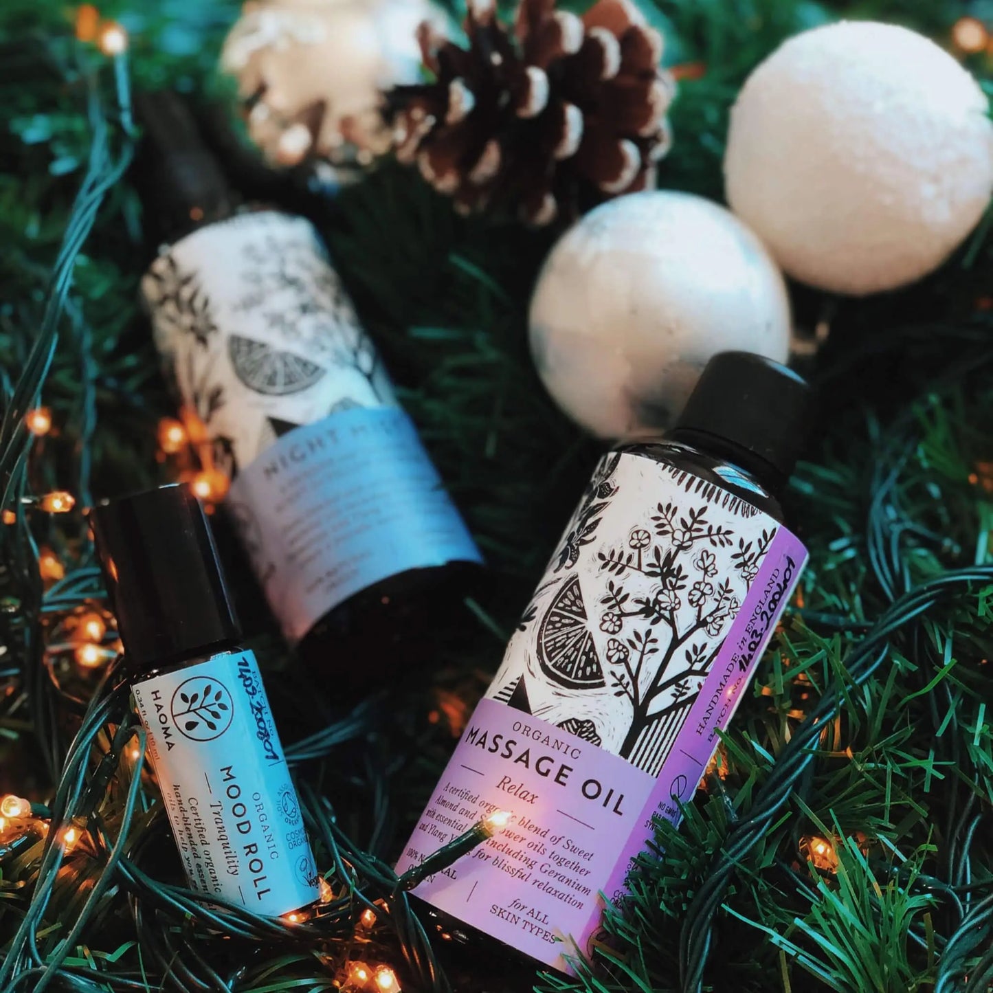 Relax Organic Massage Oil Haoma