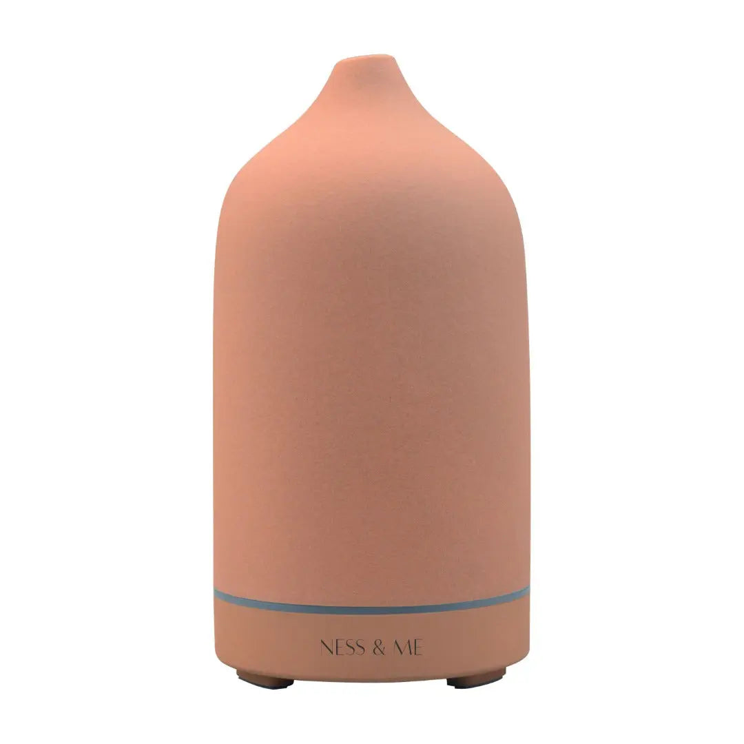 Rose Gold Electric Ceramic Aroma Diffuser NESS & ME