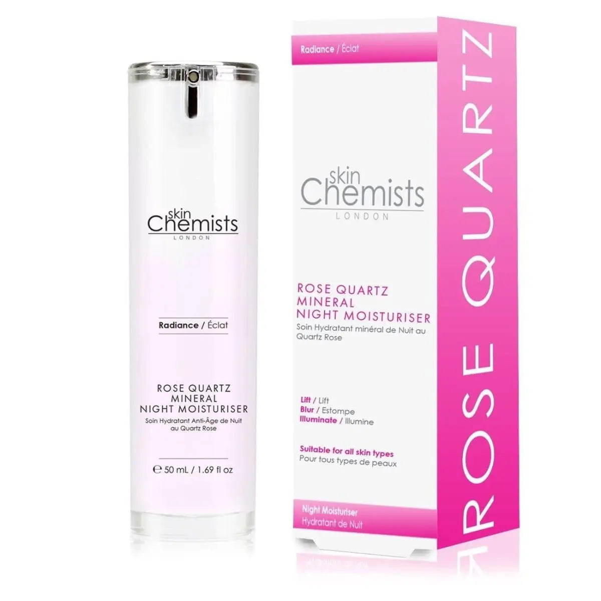 Rose Quartz Mineral Night Moisturiser 50ml skinChemists