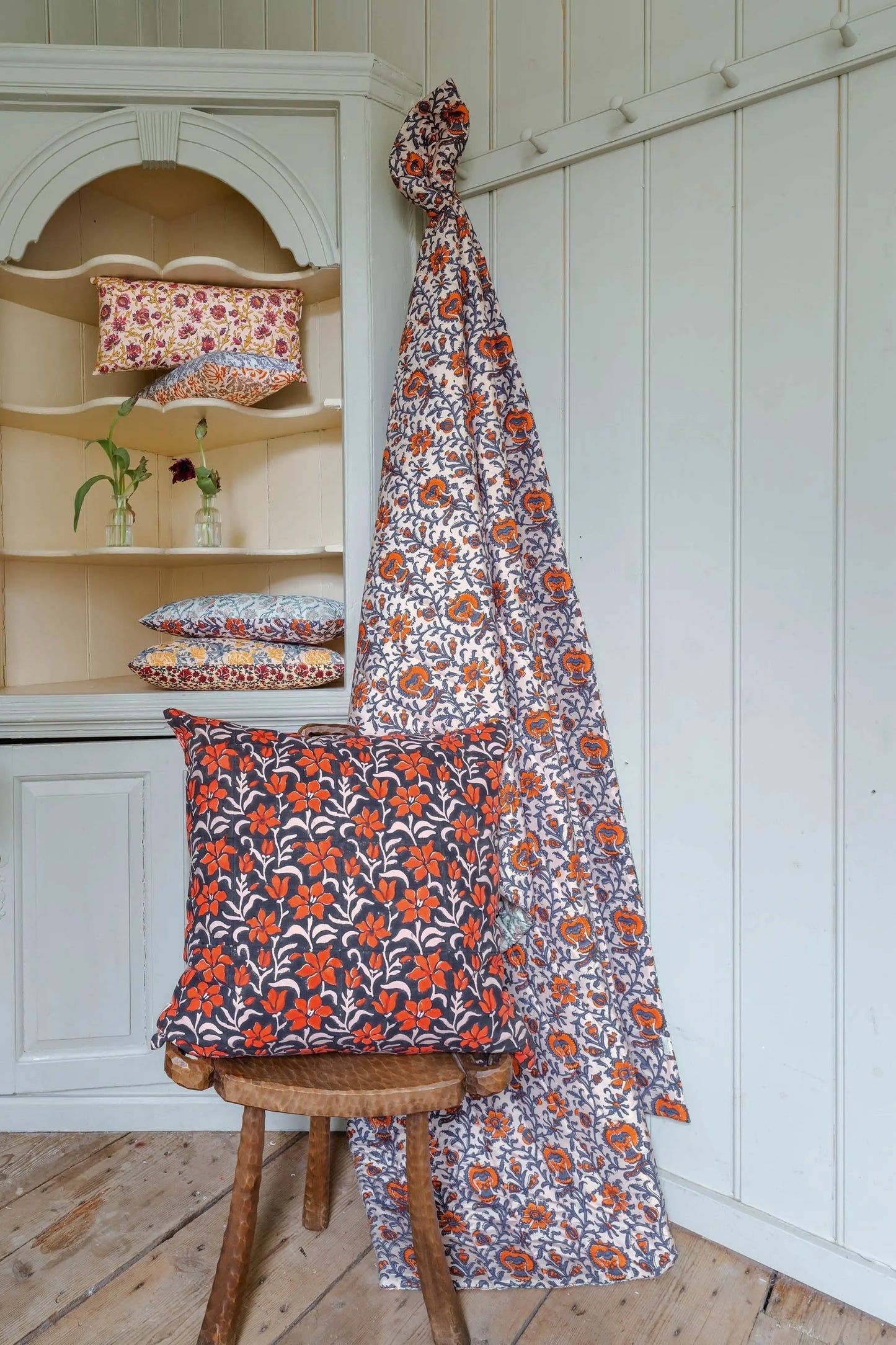 Sahana Large Cotton Reversible Cushion Daughters of Gaea