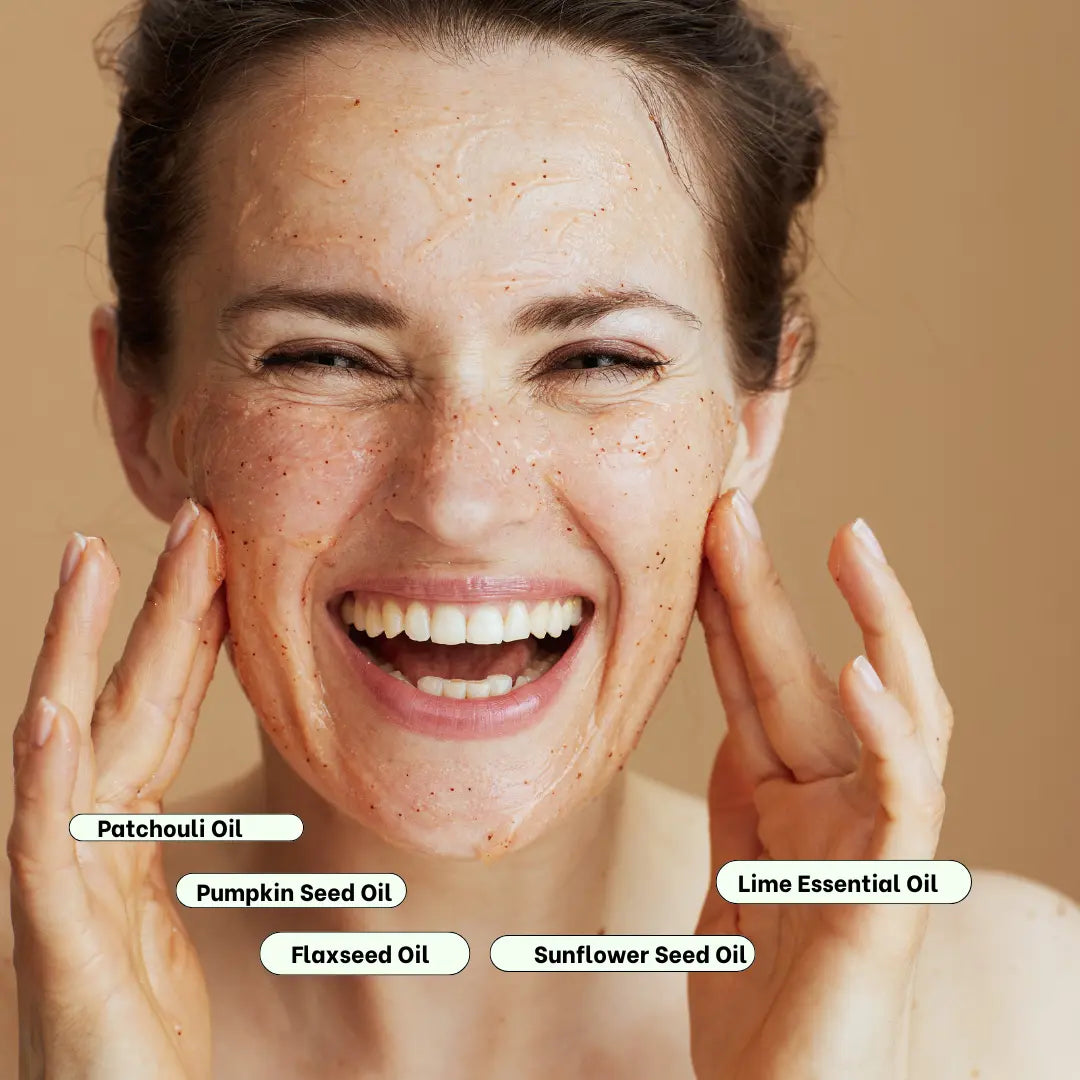 Sandalwood & Patchouli Face & Body Scrub Ovviovita