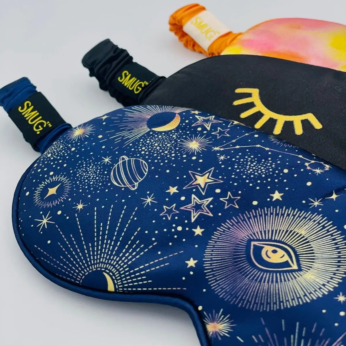 Satin Sleep Mask - Blue Celestial SMUG