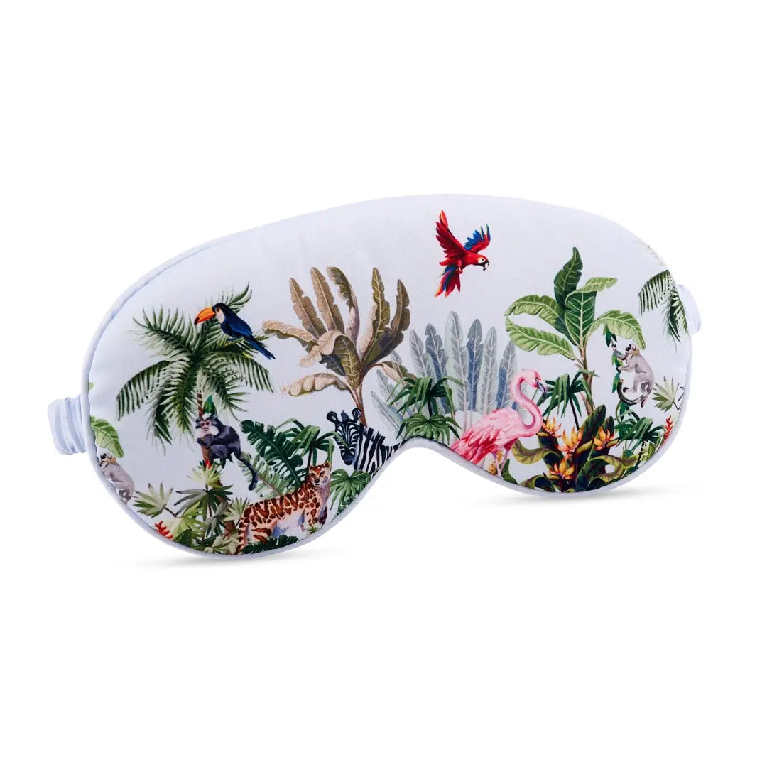 Satin Sleep Mask - Jungle Print SMUG