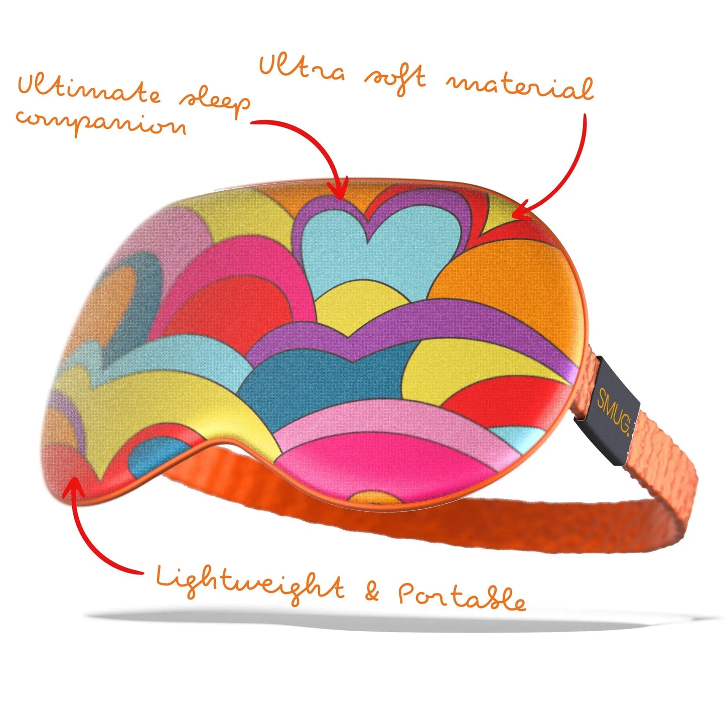 Satin Sleep Mask - Lucy in the Sky Print SMUG
