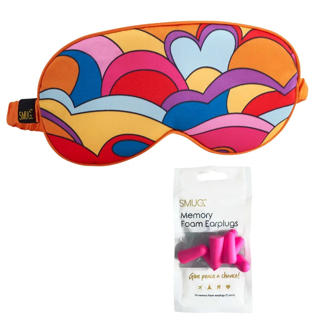 Satin Sleep Mask - Lucy in the Sky Print SMUG