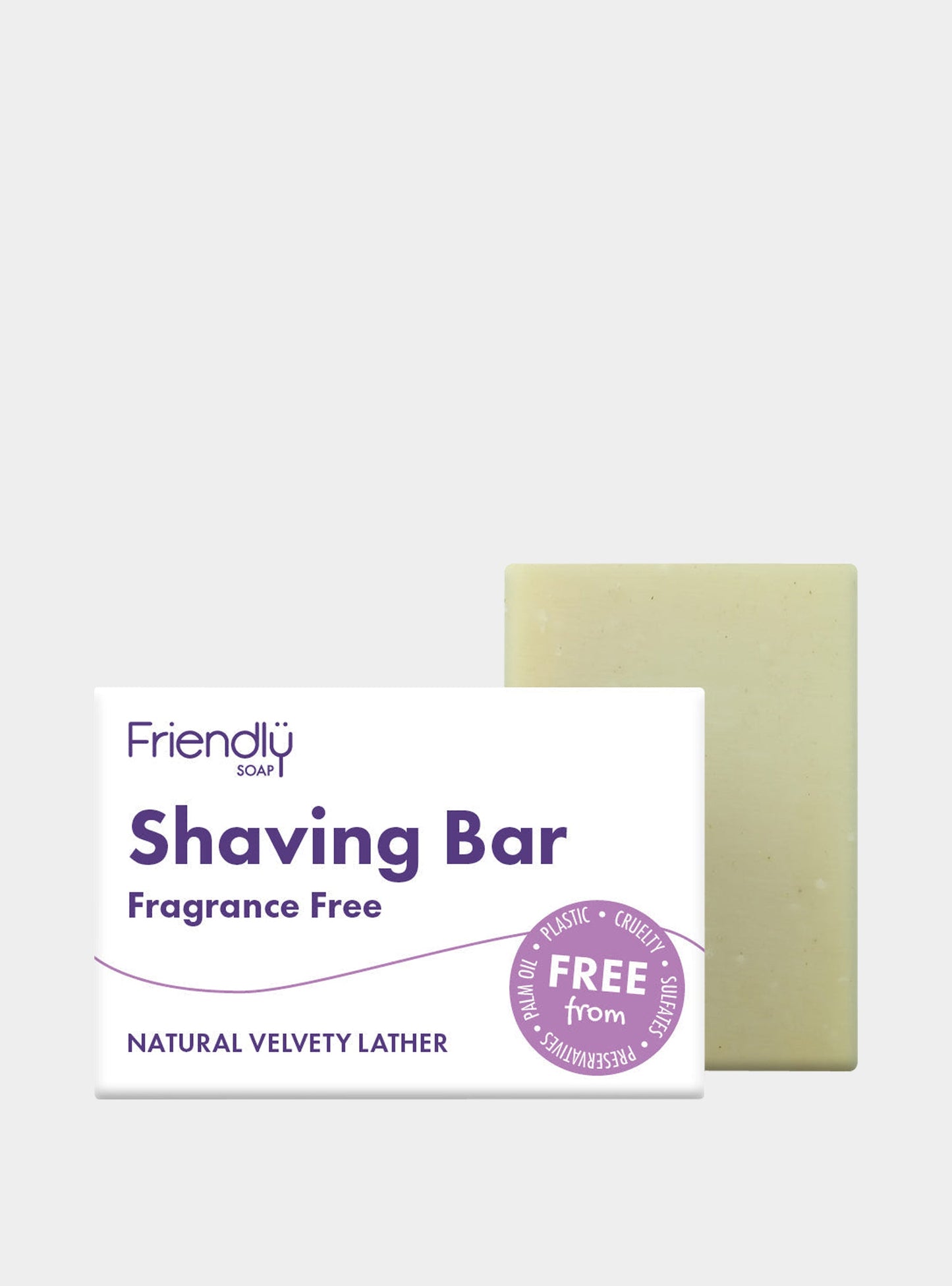 Shaving Bar - Fragrance-free Friendly Soap