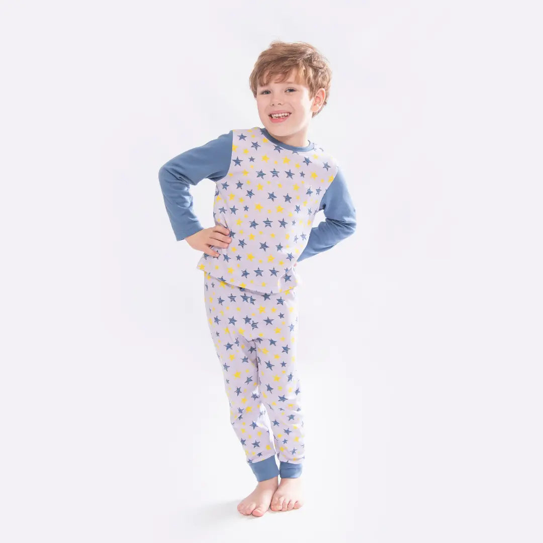Shining Stars Boys Print Pyjamas Luca and Rosa