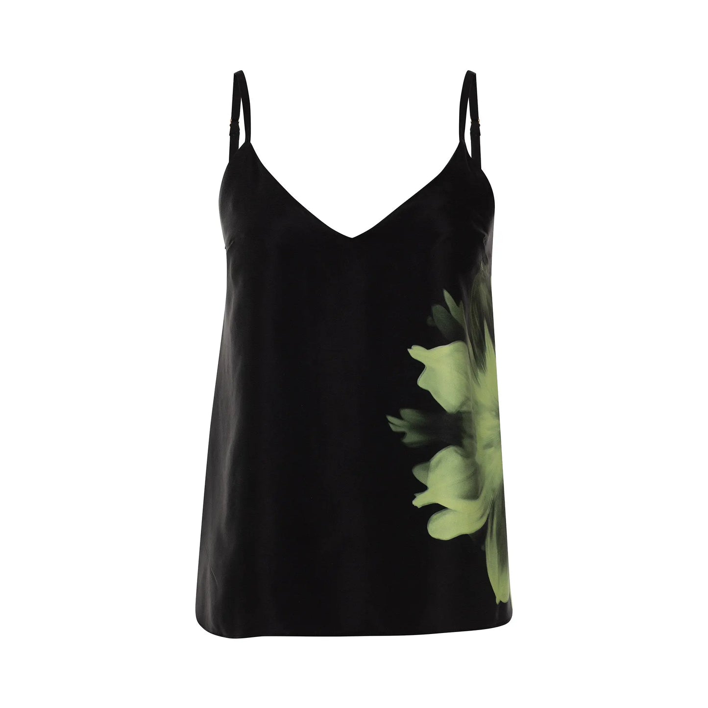 Silk Dreamscape Camisole Black Flower NOKAYA