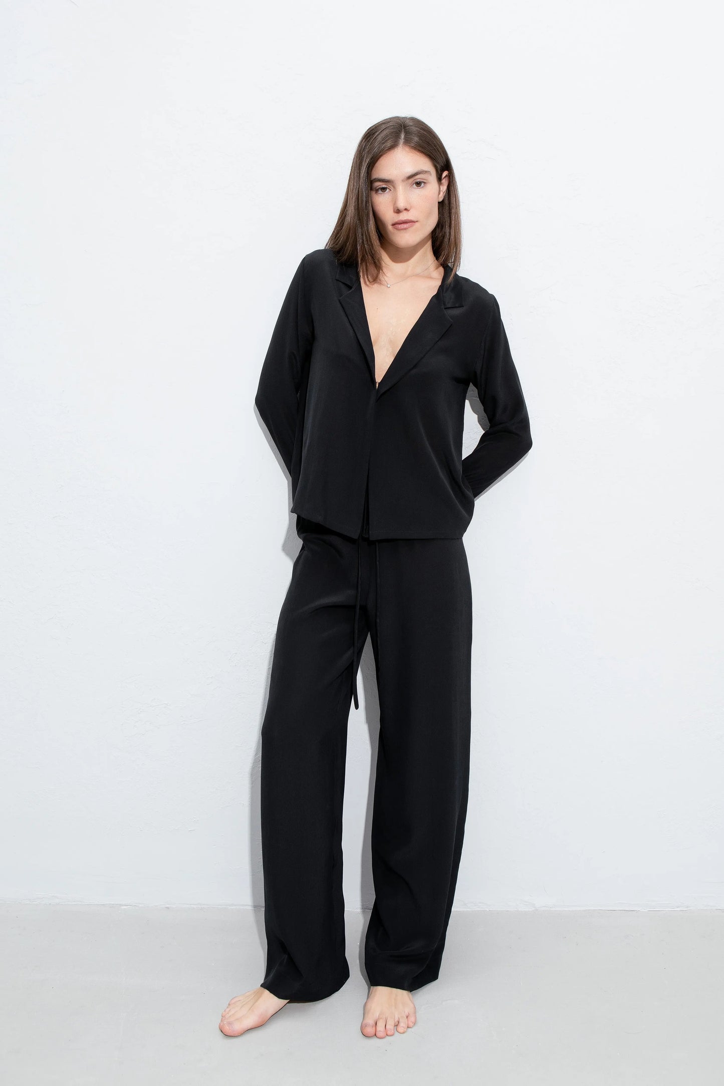 Silk Shirt 'Moon' TEYA