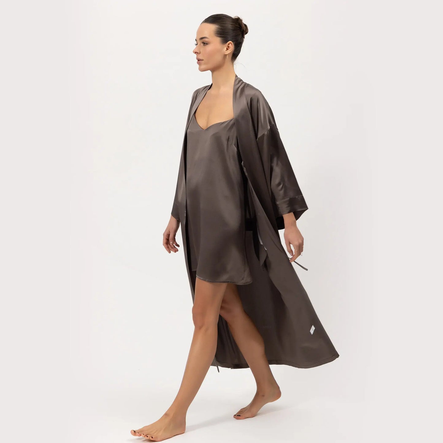 Silk Short Slip Dress The Lady NOKAYA