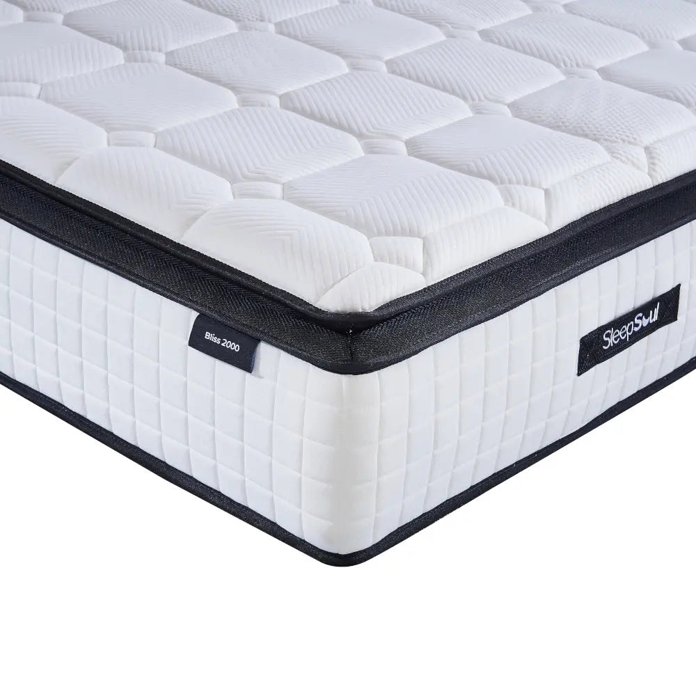 SleepSoul Bliss  2000 Pocket Spring Mattress Happy Beds