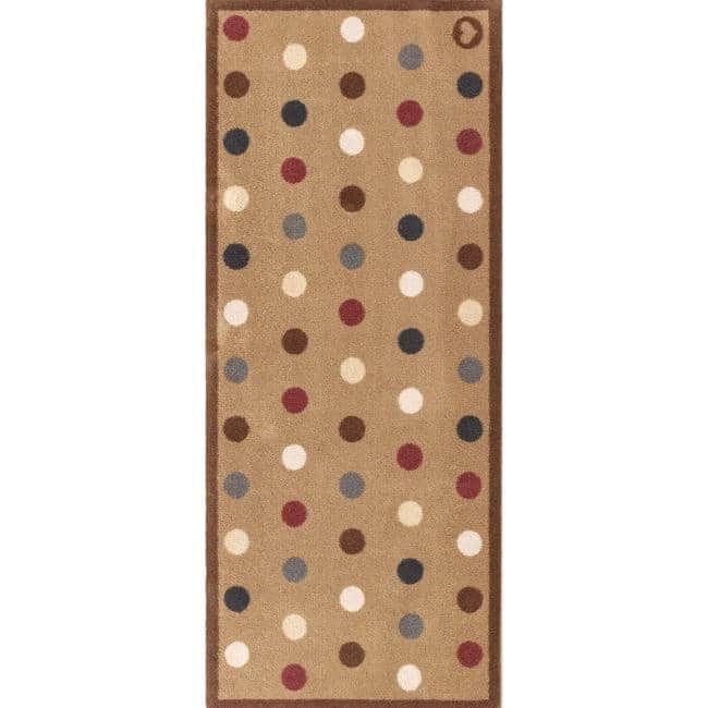 Eco-Friendly Washable Dots Mat and Runner The Rugs