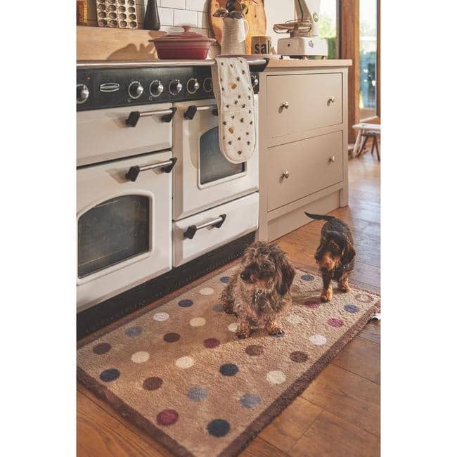 Eco-Friendly Washable Dots Mat and Runner The Rugs