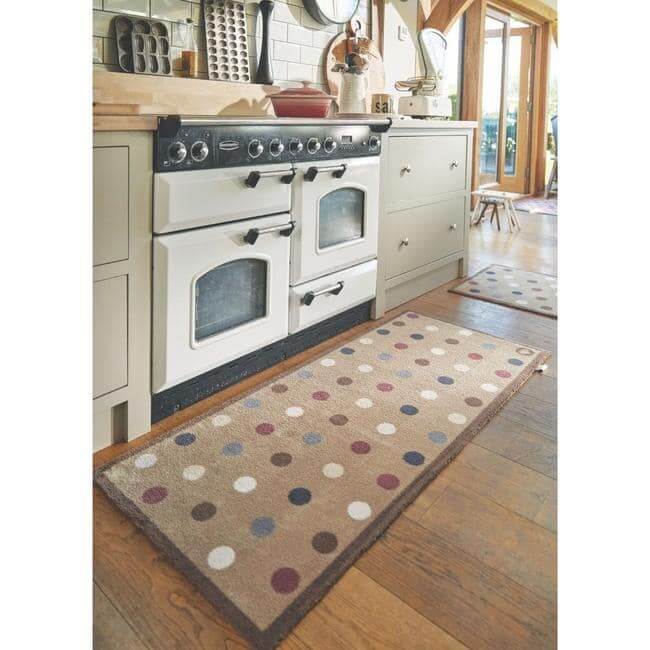 Eco-Friendly Washable Dots Mat and Runner The Rugs