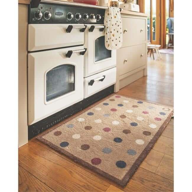Eco-Friendly Washable Dots Mat and Runner The Rugs
